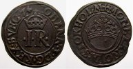 Schweden 1/2 Öre 1 Johann III. 1568-1592. -