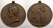 Personenmedaillen Bronzemedaille Schiller, Friedrich von *1759, +1805, deutscher Dichter. -