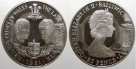 Guernsey 25 Pence Elisabeth II. Seit 1952. -