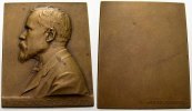 Personenmedaillen Bronzeplakette Sonstige -
