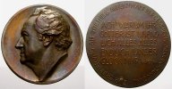 Personenmedaillen Bronzemedaille Goethe, Johann Wolfgang von *1749 Frankfurt, +1832. -