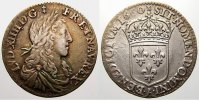 Frankreich 1/12 Ecu Ludwig XIV. 1643-1715. -