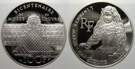 Frankreich 100 Francs Fünfte Republik seit 1958. -
