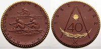 Porzellan Porzellanmedaille Porzellanmedaillen. -