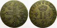 Frankreich 30 Deniers aux 2L couronnés 1 Ludwig XIV. 1643-1715. -