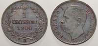 Italien-Königreich 1 Centesimo Umberto I. 1878-1900. -