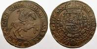 Belgien-Brabant Cu Rechenpfennig Karl II. 1665-1700. -