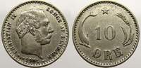 Dänemark 10 Öre 1 Christian IX. 1863-1906. -