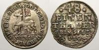 Stolberg-Stolberg 1/48 Taler Christoph Friedrich und Jost Christian 1704-1738. -