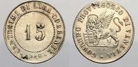 Haus Habsburg 15 Centesimi Italienische Revolution 1848. -