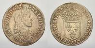 Frankreich 1/12 Ecu au buste juvenile, 1er type Ludwig XIV. 1643-1715. -