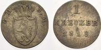 Hessen-Darmstadt 1 Kreuzer Ludwig I. 1806-1830. -