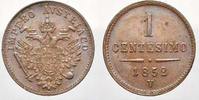 Haus Habsburg Cu 1 Centessimo Franz Joseph I. 1848-1916. -