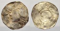 Belgien-Maasgebiet Pfennig Anonyme Prägung 1000-1100. TB-TTB