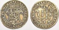 Hessen-Darmstadt 10 Kreuzer Ernst Ludwig 1678-1739. -