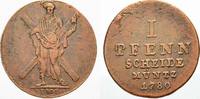 Braunschweig-Calenberg-Hannover Ausbeute Cu Pfennig Georg III. 1760-1820. -