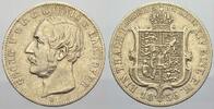 Braunschweig-Calenberg-Hannover Ausbeutetaler Georg V. 1851-1866. -
