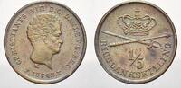 Dänemark Cu 1/5 Rigsbankskilling Christian VIII. 1839-1848. -