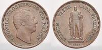Baden-Durlach Cu Gedenkkreuzer Leopold 1830-1852. -