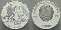 Korea 5 Won Volksrepublik seit 1948. -