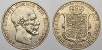 Braunschweig-Calenberg-Hannover Ausbeutetaler Ernst August 1837-1851. -