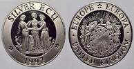 Großbritannien Silver Ecu Elisabeth II, 1952Heute. -