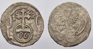 Brandenburg-Preußen Dreier (1/96) Taler Georg Wilhelm 1619-1640. -