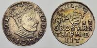 Polen-Litauen 3 Gröscher 1 Stefan Bathory 1576-1586. -