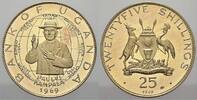 Uganda 25 Shillings Republik Uganda seit 1963. -