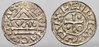 Regensburg, herzogliche Münzstätte Pfennig Heinrich II. der Friedfertige, 2. Regierung 985-995. -