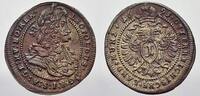 Kreuzer 1695 Haus Habsburg Leopold I. 1658-1705. Vorzüglich mit schöner Patina