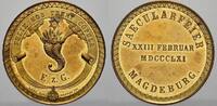 AE Bronzemedaille 1861 FREIMAURER. DEUTSCHLAND 1700-1900. SUP von EA