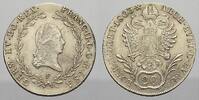 Haus Habsburg 20 Kreuzer 1803 F Franz II. (I.) 1792-1835. Vorz&uuml;glich+ 110,00 EUR  + 15,00 EUR frais d'envoi