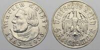 Drittes Reich 5 Reichsmark 1933 A Fast Pr&auml;gefrisch 195,00 EUR  + 15,00 EUR frais d'envoi