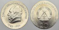 Deutsche Demokratische Republik 20 Mark 1969 Fast stempelglanz 60,00 EUR  + 15,00 EUR frais d'envoi