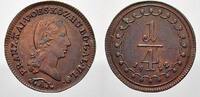 Haus Habsburg Cu 1/4 Kreuzer 1812 A Franz II. (I.) 1792-1835. Fast vorz&uuml;... 35,00 EUR  + 15,00 EUR frais d'envoi