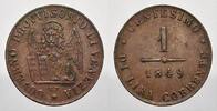 Haus Habsburg Cu 1 Centesimo 1849 ZV Italienische Revolution 1848. Fast ... 39,00 EUR  + 15,00 EUR frais d'envoi