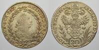 Haus Habsburg 20 Kreuzer 1786 F Josef II. 1780-1790. Sehr sch&ouml;n-vorz&uuml;gli... 55,00 EUR  + 15,00 EUR frais d'envoi