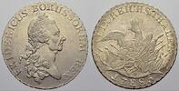Brandenburg-Preu&szlig;en Reichstaler 1785 E Friedrich II. 1740-1786. Seltener... 795,00 EUR  + 15,00 EUR frais d'envoi