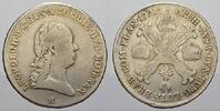 Haus Habsburg 1/2 Kronentaler 1791 H Leopold II. 1790-1792. Fast sehr sc... 60,00 EUR  + 15,00 EUR frais d'envoi