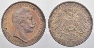 Preu&szlig;en 2 Mark 1893 A Wilhelm II. 1888-1918. Fast vorz&uuml;glich-vorz&uuml;glich ... 80,00 EUR  + 15,00 EUR frais d'envoi