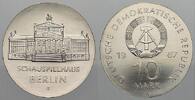 Deutsche Demokratische Republik 10 Mark 1987 Stempelglanz 35,00 EUR  + 15,00 EUR frais d'envoi