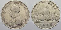Brandenburg-Preu&szlig;en Taler 1818 D Friedrich Wilhelm III. 1797-1840. Sehr ... 95,00 EUR  + 15,00 EUR frais d'envoi