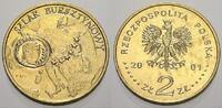 Polen-Republik 1990 bis Heute 2 Zlote (Szlak) Republik Polen seit 1990. -