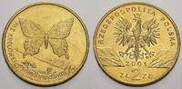Polen-Republik 1990 bis Heute 2 Zlote (Paz) Republik Polen seit 1990. -