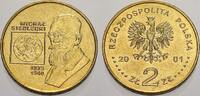 Polen-Republik 1990 bis Heute 2 Zlote (Siedlecki) Republik Polen seit 1990. -