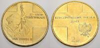 Polen-Republik 1990 bis Heute 2 Zlote (Papst) Republik Polen seit 1990. -