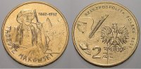 Polen-Republik 1990 bis Heute 2 Zlote (Makowski) Republik Polen seit 1990. -
