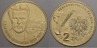 Polen-Republik 1990 bis Heute 2 Zlote (Gierymski) Republik Polen seit 1990. -