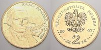 Polen-Republik 1990 bis Heute 2 Zlote (Domeyko) Republik Polen seit 1990. -
